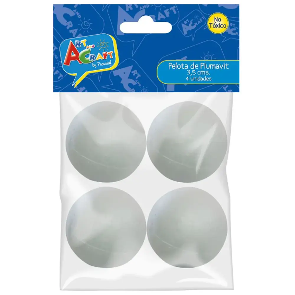 PELOTA PLUMAVIT 3,5 CMS.