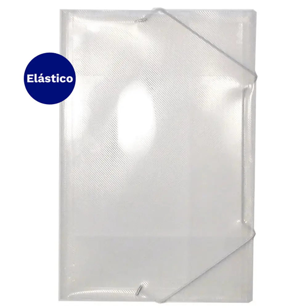 CARPETA PVC TRANSPARENTE