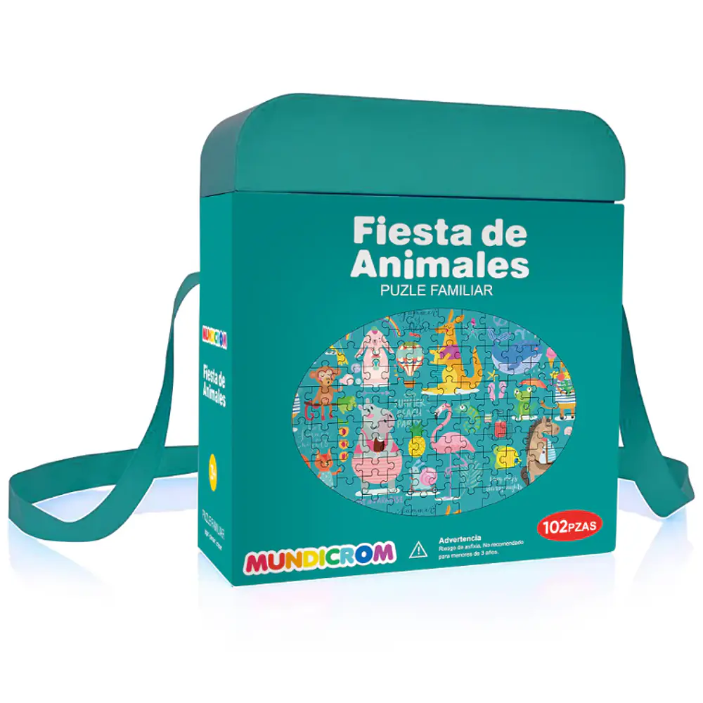 PUZZLE FIESTAS DE ANIMALES 102 PIEZAS