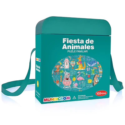 PUZZLE FIESTAS DE ANIMALES 102 PIEZAS