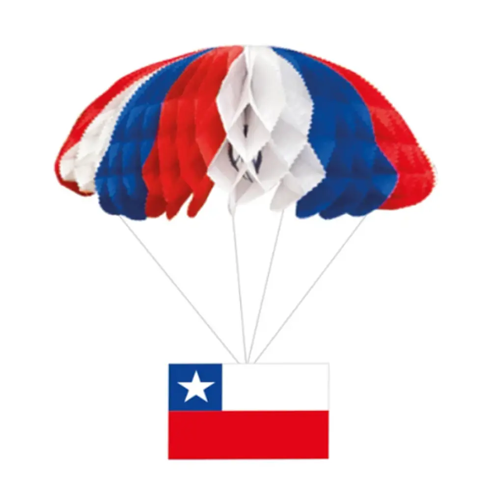 ADORNO CHICO PARACAIDAS CON BANDERA