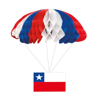 ADORNO CHICO PARACAIDAS CON BANDERA