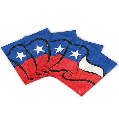 SERVILLETA BANDERA CHILENA