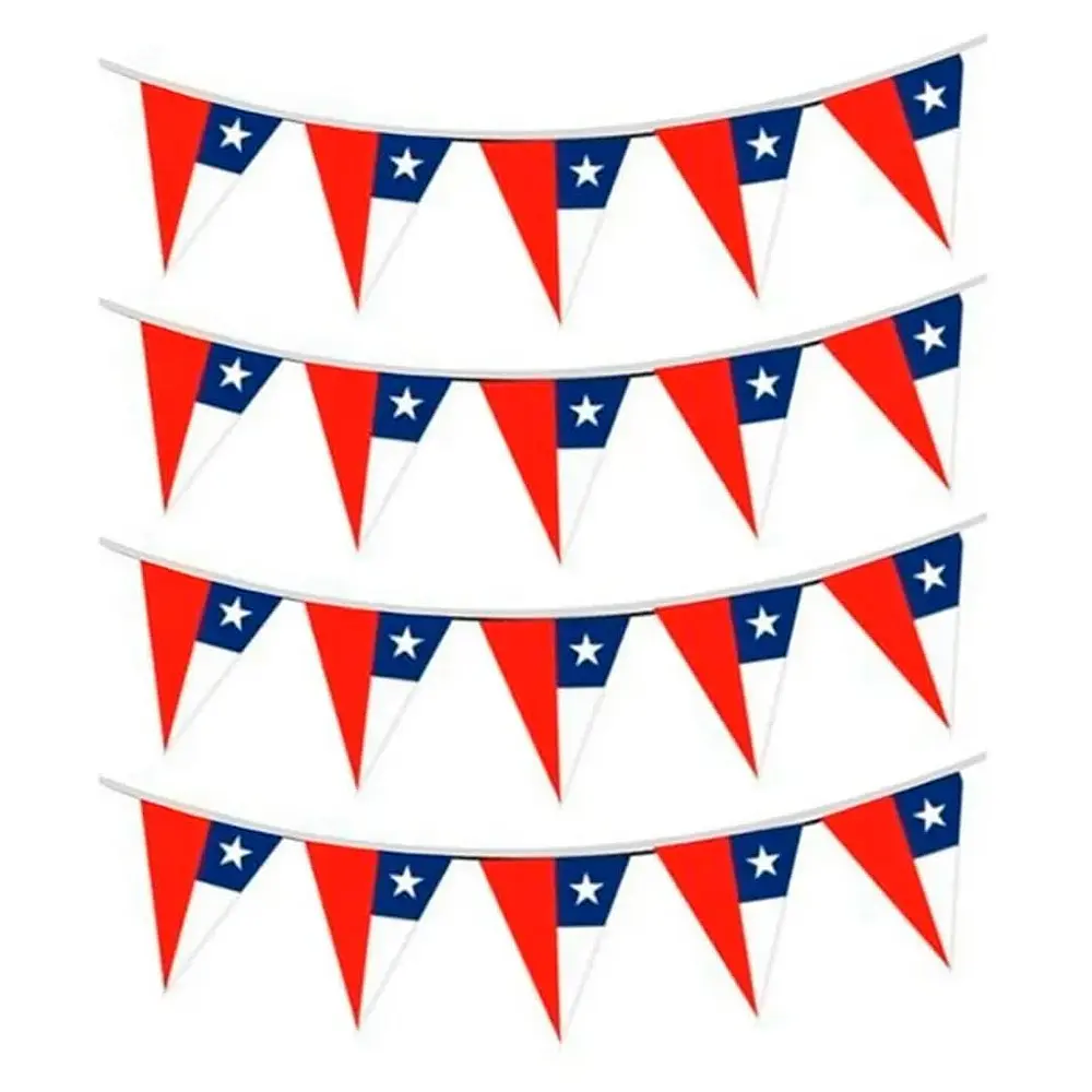 GUIRNALDA BANDERINES BANDERA CHILENA