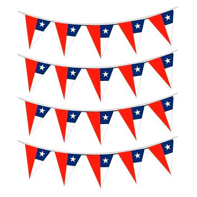 GUIRNALDA BANDERINES BANDERA CHILENA
