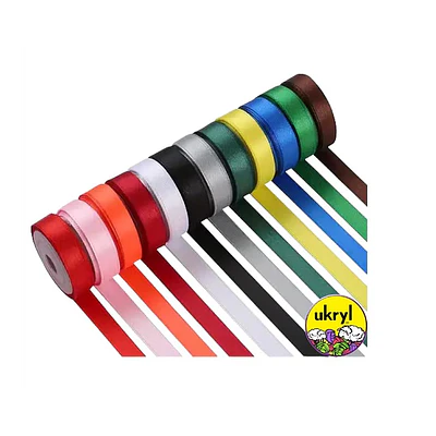 CINTA SATÍN 7MM DIFERENTES COLORES - UKRYL