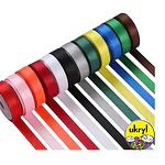 CINTA SATÍN 7MM DIFERENTES COLORES - UKRYL