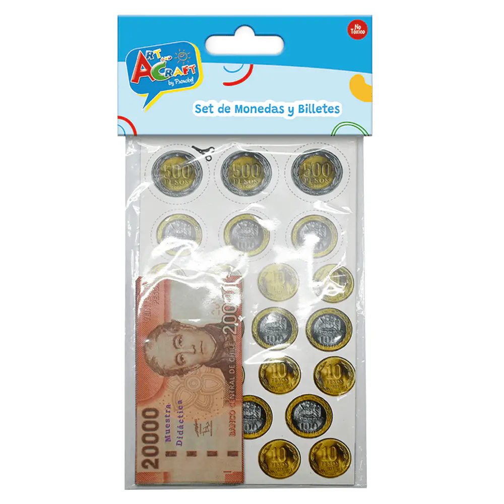 SET BILLETES Y MONEDAS DE CHILE