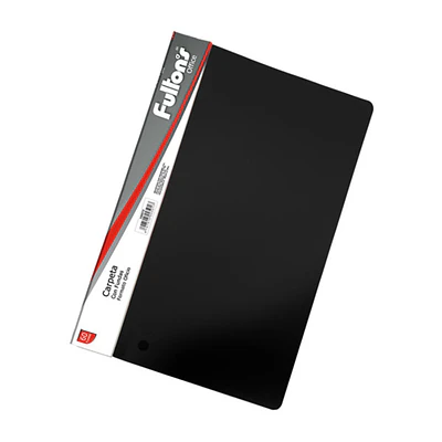 CARPETA 60 FUNDAS OFICIO NEGRA