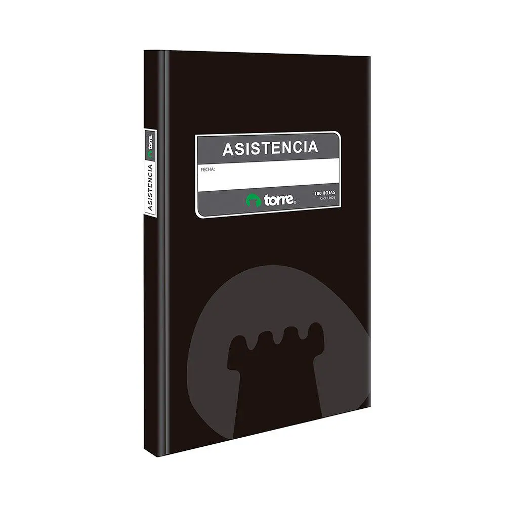 LIBRO ASISTENCIA TORRE AT-500 100 HOJAS