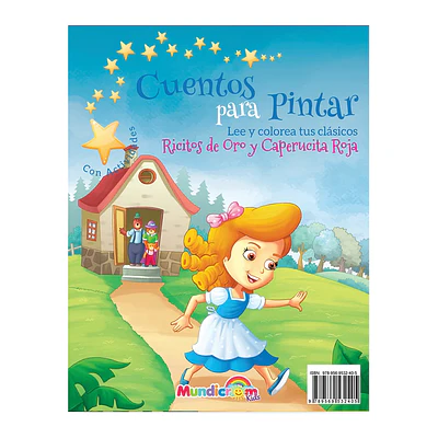 CUENTOS PARA PINTAR RICITOS DE ORO/CAPERUCITA ROJA