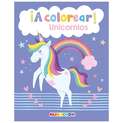 LIBRO PARA COLOREAR UNICORNIO