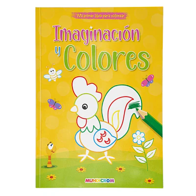 LIBRO PARA COLOREAR IMAGINACIÓN Y COLORES