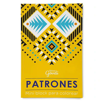 MINI BLOCK DE COLOREAR PATRONES