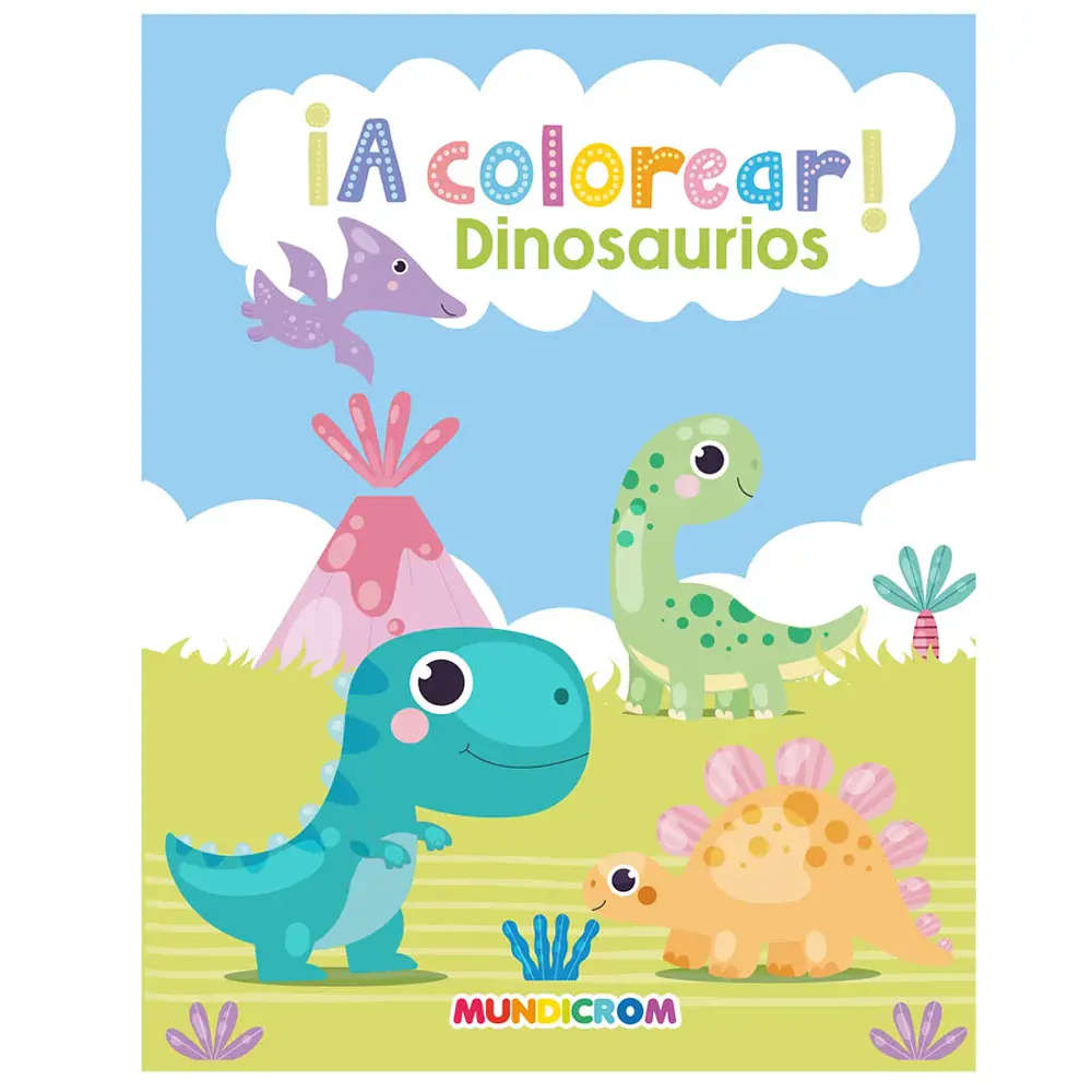 LIBRO PARA COLOREAR DINOSAURIOS