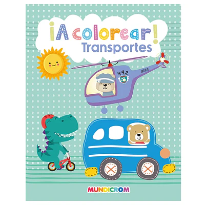 LIBRO PARA COLOREAR TRANSPORTES