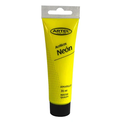 PINTURA ACRILICA NEON 35ML.  DIFERENTES COLORES