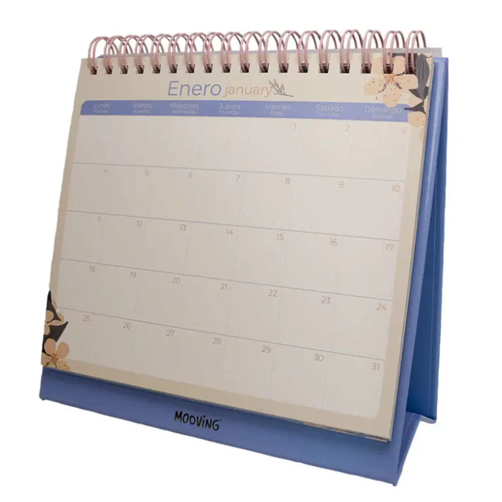 CALENDARIO DE ESCRITORIO FEMENINO