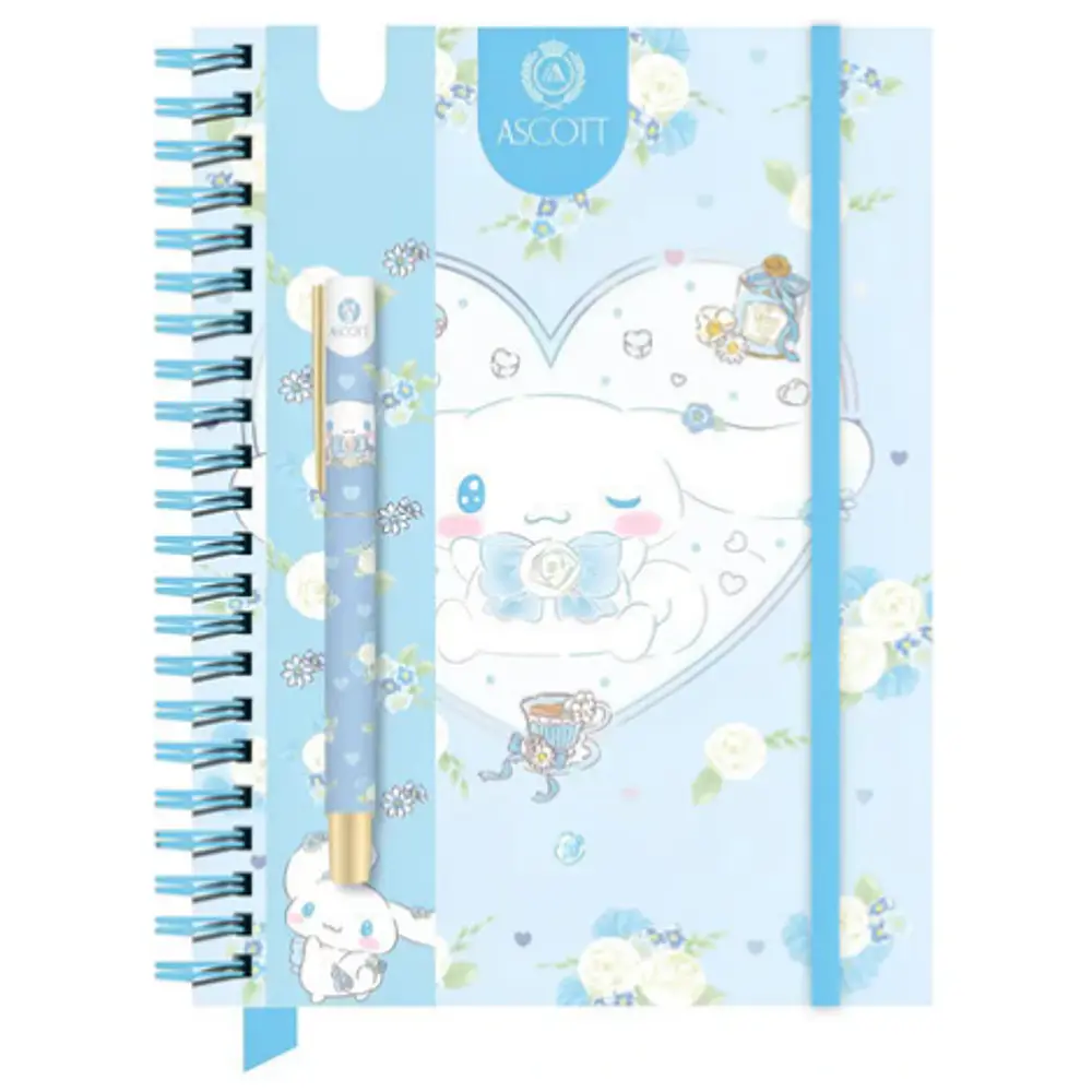 SET LIBRETA CINNAMOROLL + BOLIGRAFO