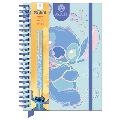 SET LIBRETA STITCH + BOLIGRAFO 