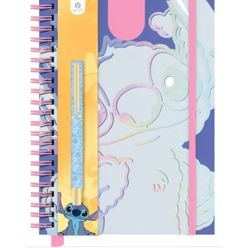 SET LIBRETA STITCH + BOLIGRAFO 