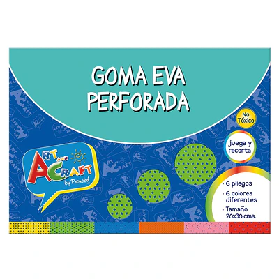CARPETA PERFORADA 6 DISEÑO 20X30CM	ART&CRAFT	