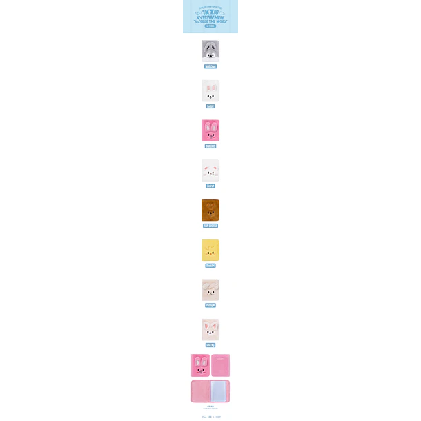 (PREVENTA) STRAY KIDS - SKZOO PLUSH COLLECT BOOK