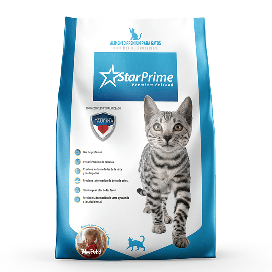 Comida para Gato | StarPrime 10 Kg Felino | Mix de Proteínas