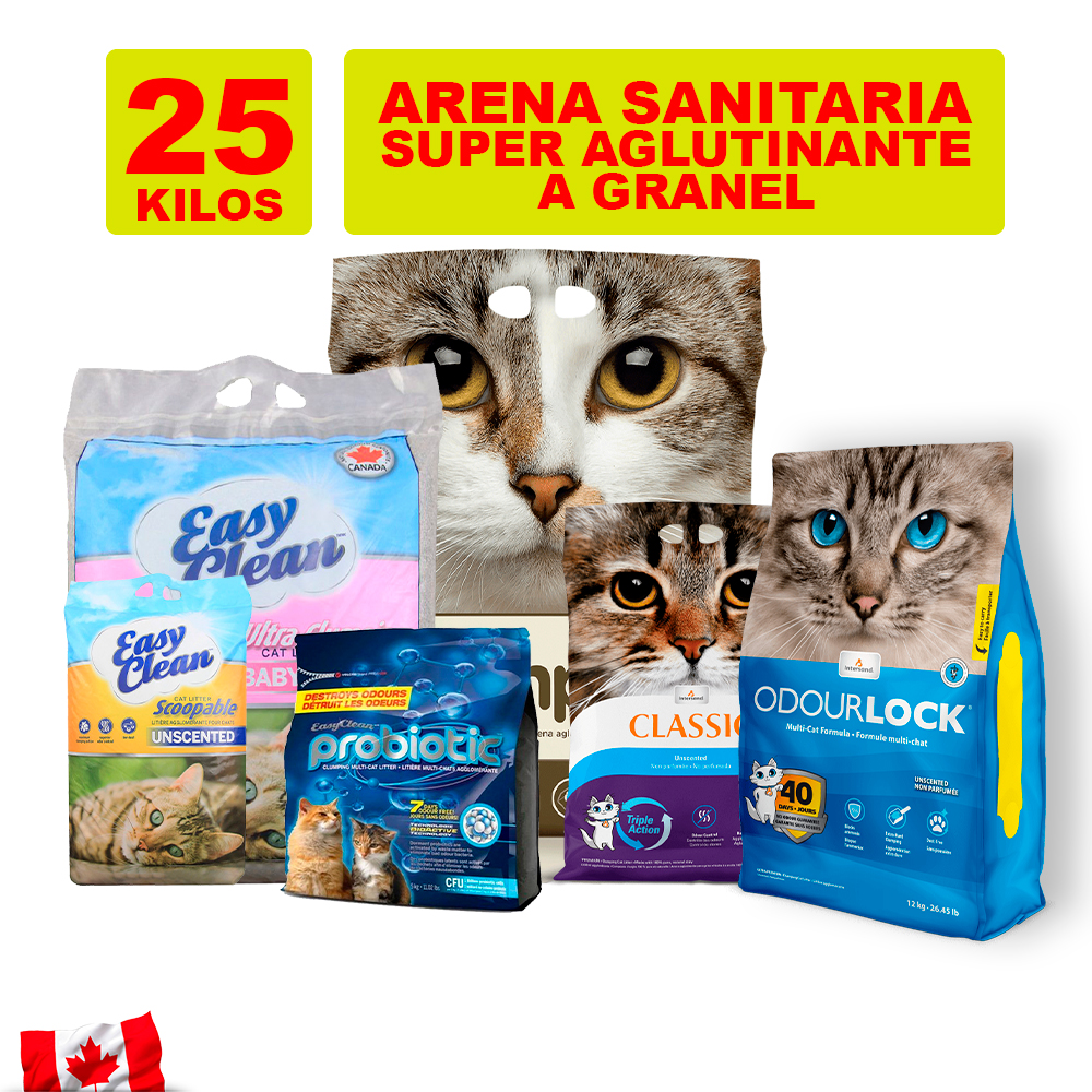 Arena Sanitaria a granel para Gatos [25 Kg] | BluePet