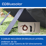 Kit Estación Energía SOUOP 600W + Panel Solar Portátil Bluesun 100W