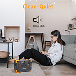 PECRON E600LFP Estación Solar Portátil 1200W 614Wh LiFePo4