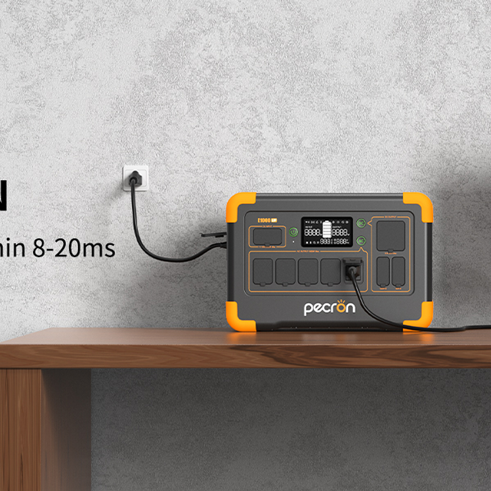 PECRON E1000LFP Estación Solar Portátil 1800W 1024Wh LiFePo4