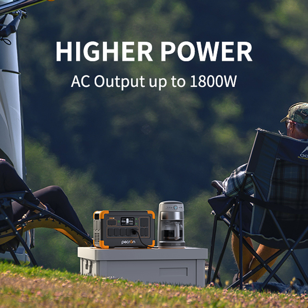 PECRON E1000LFP Estación Solar Portátil 1800W 1024Wh LiFePo4