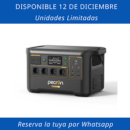 PECRON F3000LFP Estación Solar Portátil 3600W 3072Wh LiFePo4
