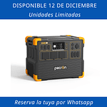 PECRON E3600LFP Estación Solar Portátil 3600W 3072Wh LiFePo4