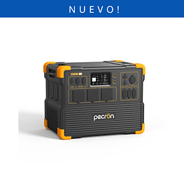 PECRON E3600LFP Estación Solar Portátil 3600W 3072Wh LiFePo4