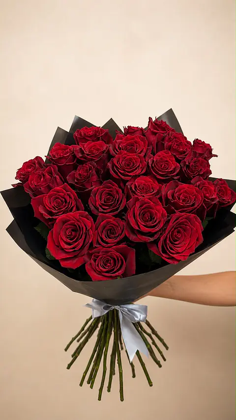Ramo de 24 Rosas Rojas