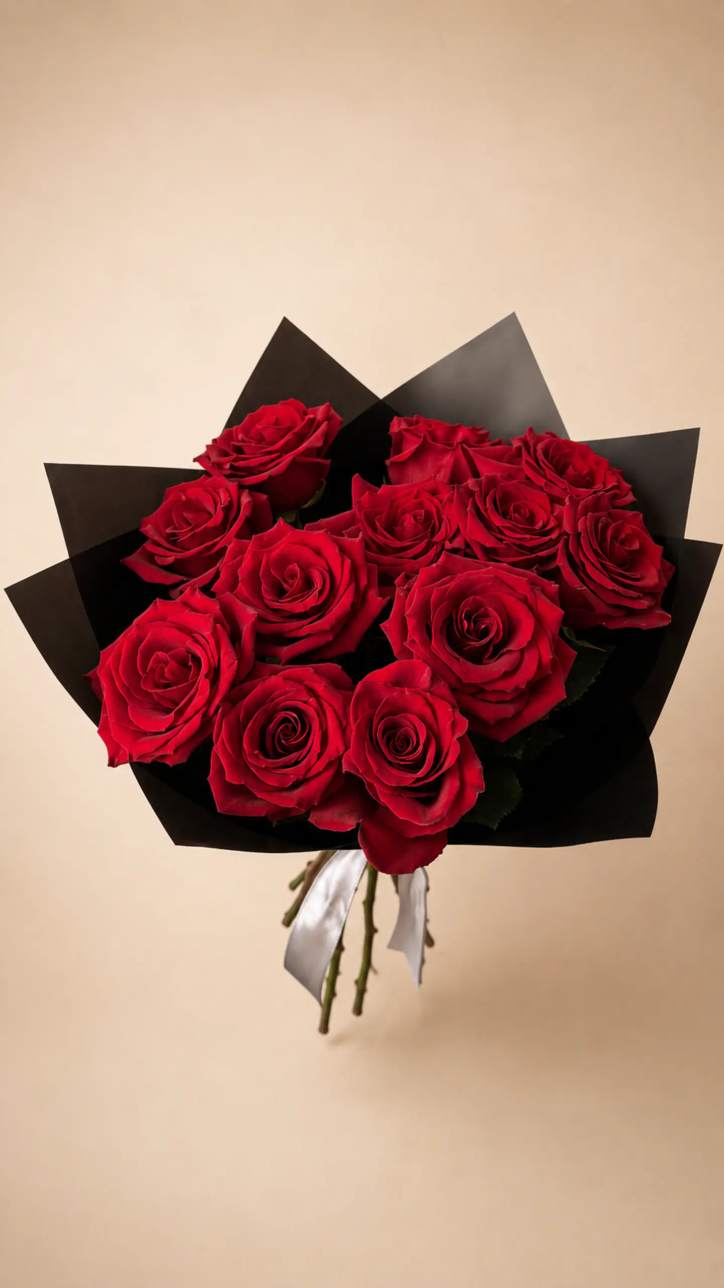 Ramo de 12 Rosas Rojas 2