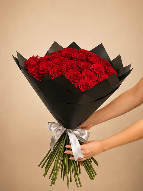 Ramo de 50 Rosas Rojas