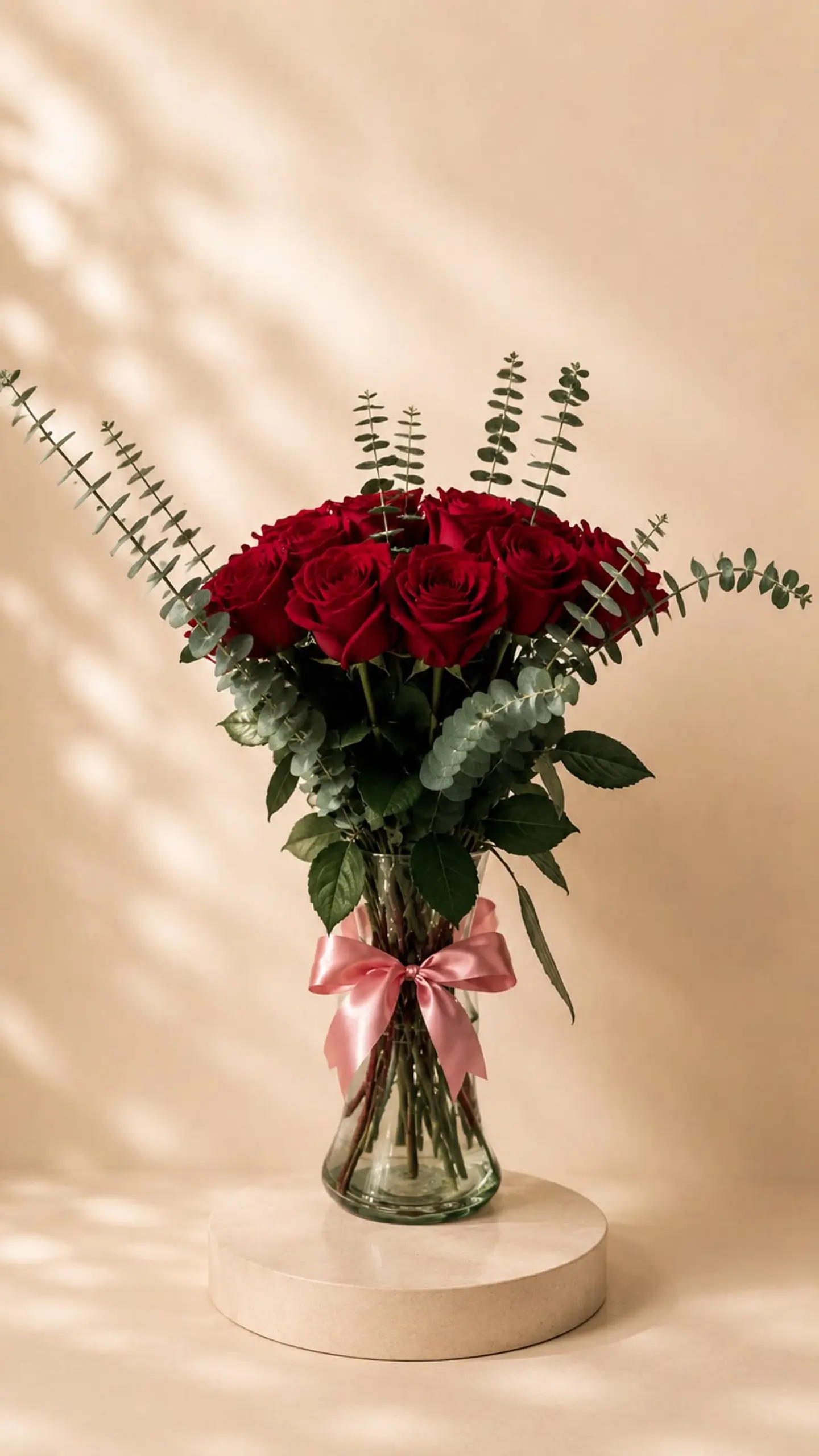 Florero de Rosas Rojas 1