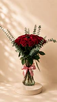 Florero de Rosas Rojas - Miniatura 1