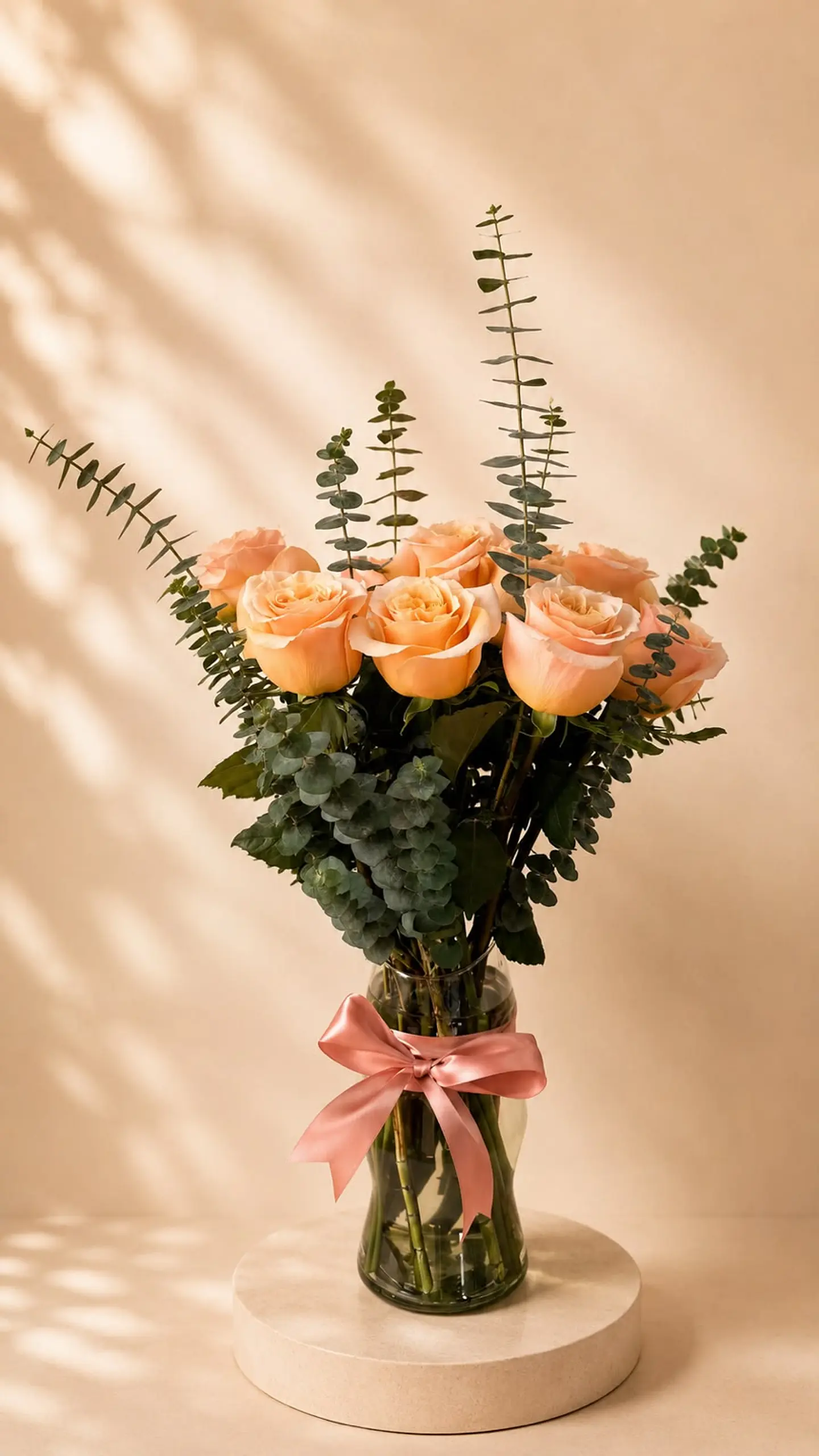 Florero Rosas rosadas 1