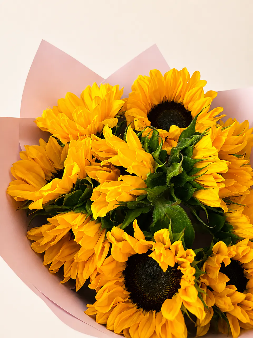 Ramo de 10 Girasoles 3
