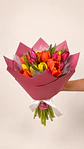 Ramo tulipanes 30 varas mix color - Miniatura 1