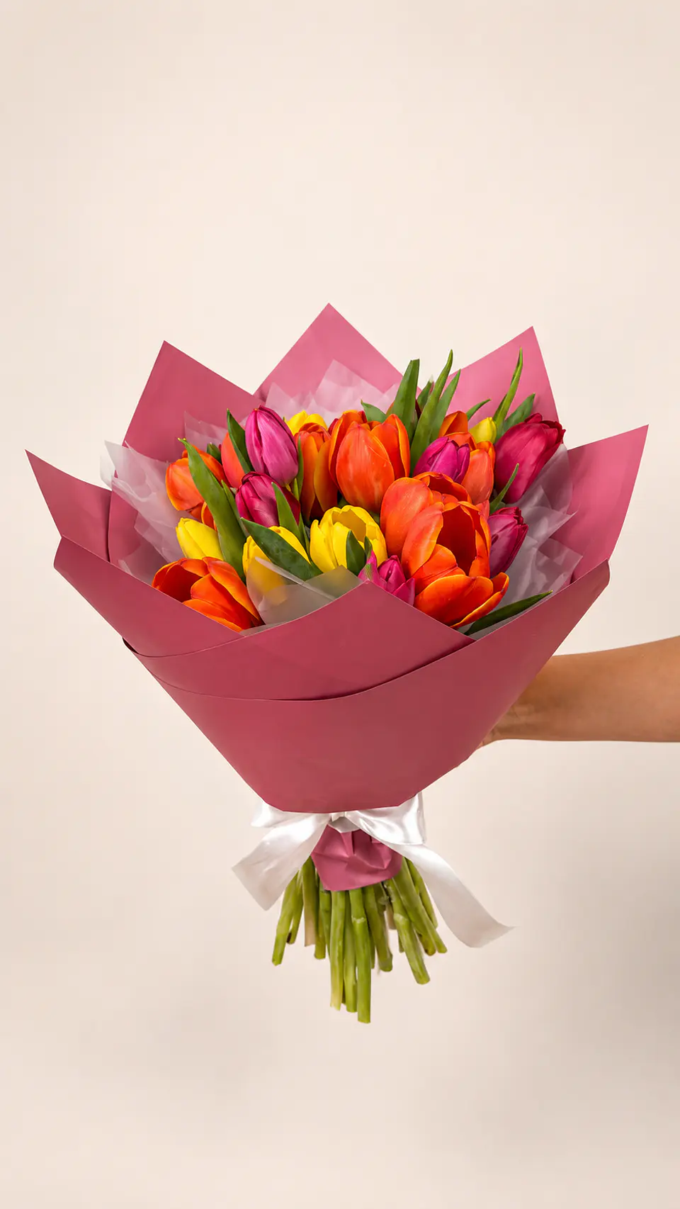 Ramo tulipanes 30 varas mix color 1