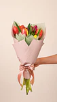 Ramo Tulipanes 10 varas Mix Color - Miniatura 1