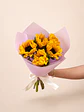 Ramo de 5 Girasoles - Miniatura 2