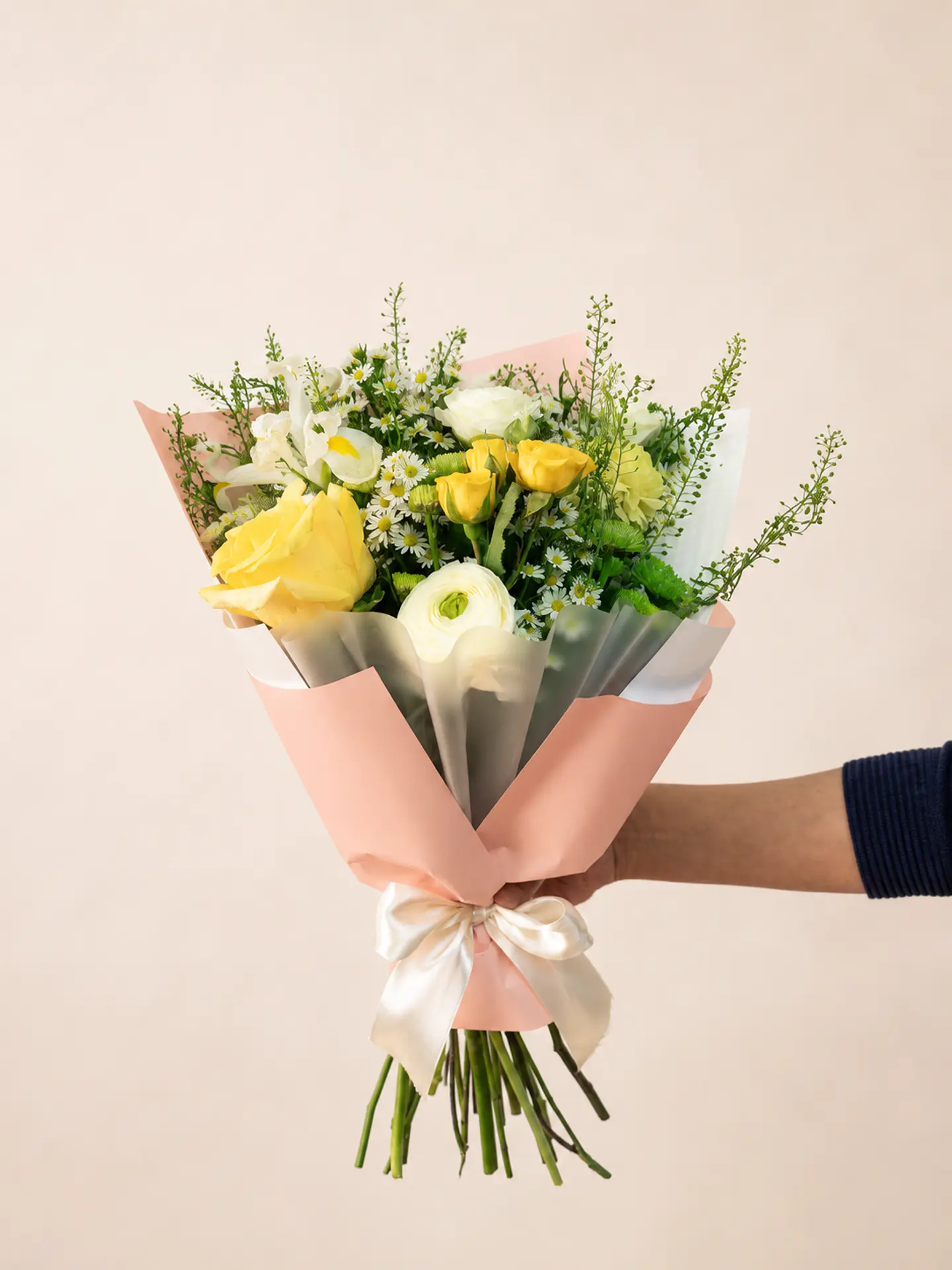 Ramo Lemon Pearl - Flores Amarillas 1