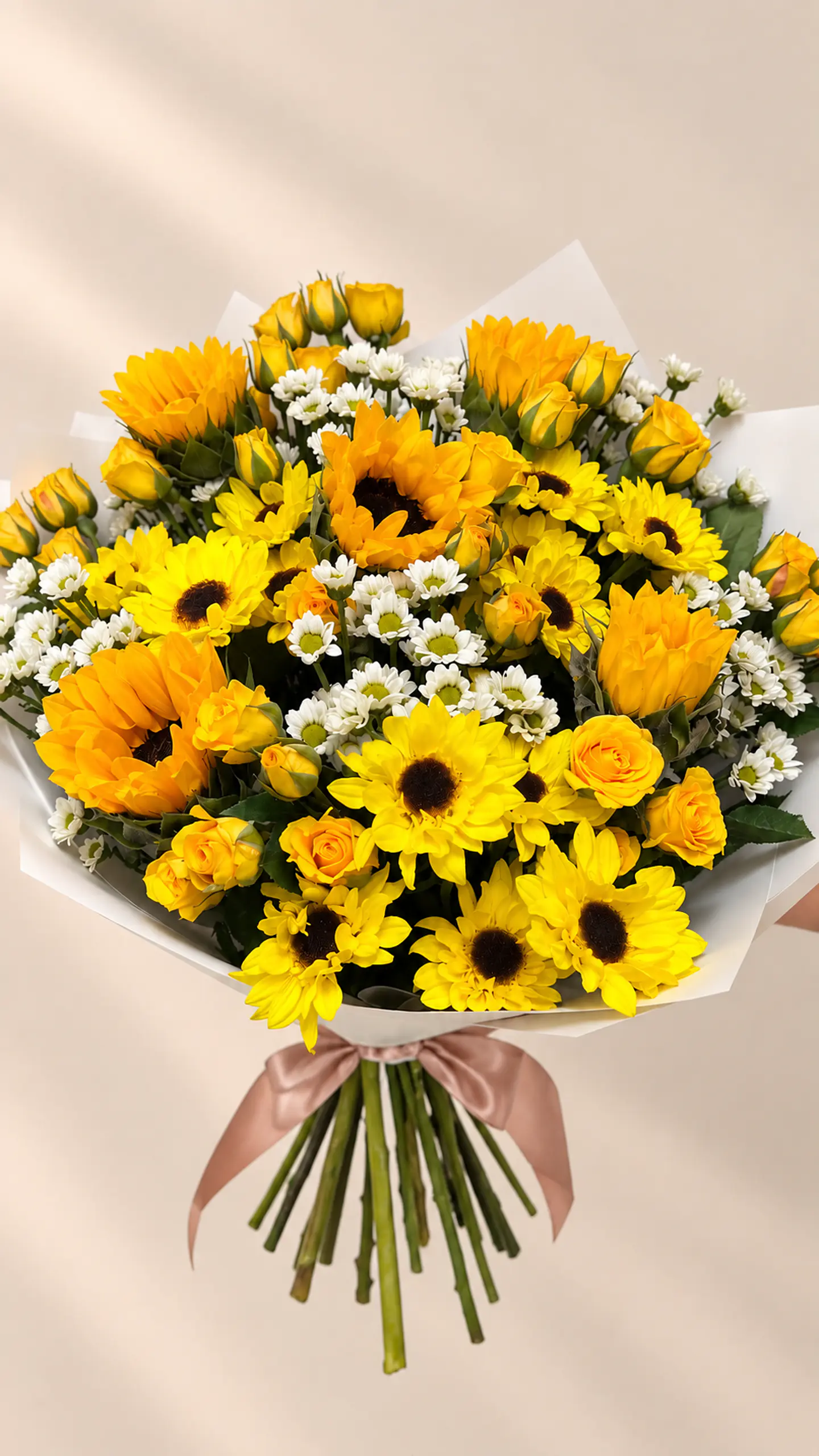 Ramo Silvestre – Girasoles  - Flores amarillas 2