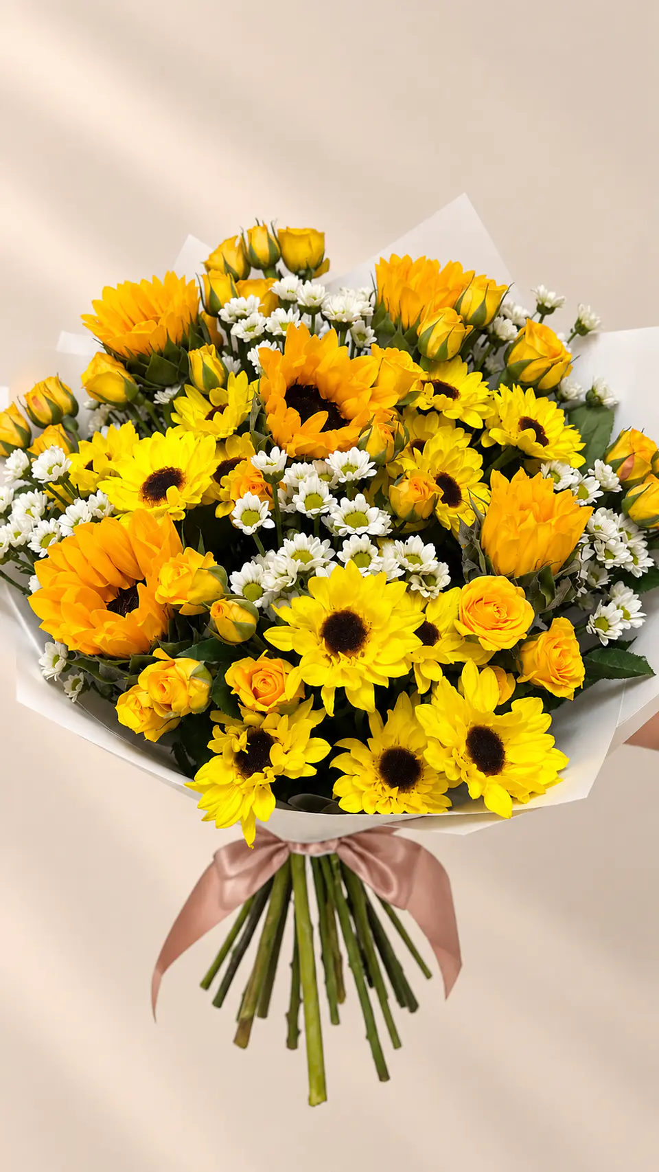 Ramo Silvestre – Girasoles  - Flores amarillas 2